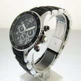 Marc Jacobs Rock Chronograph Black Dial Black Silicone Strap Watch for Women - MBM2551 Buy Now By Marc Jacobs