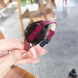 Calvin Klein Rebel Red Black Dial Red Leather Strap Watch for Women - K8P237U1 Buy Now By Calvin Klein