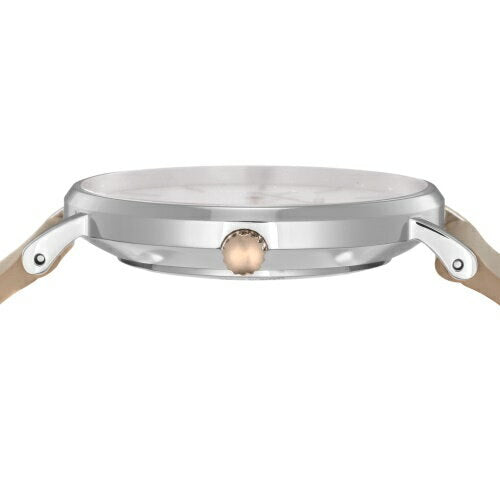 Coach Perry Silver Dial Light Brown Leather Strap Watch for Women - 14503119 Buy Now By Coach