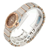Omega Constellation Quartz Brown Dial Silver Steel Strap Watch for Women - 131.20.25.60.13.001 Buy Now By Omega
