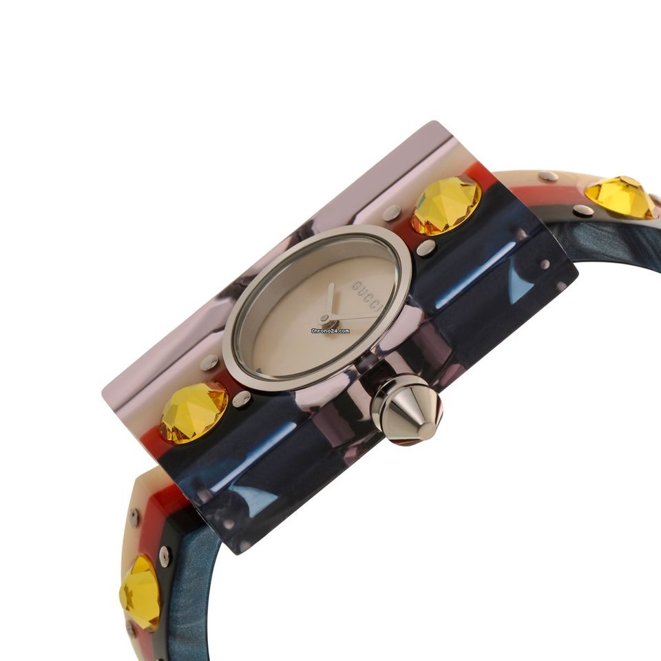 Gucci Web Pink Mother of Pearl Dial Watch For Women - YA143524 Buy Now By Gucci