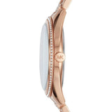 Michael Kors Lauryn Blue Dial Rose Gold Steel Strap Watch for Women - MK3723 Buy Now By Michael Kors