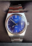 Tissot PRX Blue Dial Silver Steel Strap Watch For Men - T137.210.11.041.00 Buy Now By Tissot