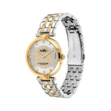 Coach Park Silver Dial Two Tone Steel Strap Watch for Women - 14503642 Buy Now By Coach