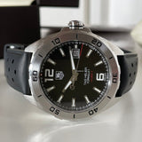 Tag Heuer Formula 1 Automatic Black Dial Black Rubber Strap Watch for Men - WAZ2113.FT8023 Buy Now By Tag Heuer