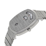 Gucci Grip Quartz Silver Dial Silver Steel Strap Watch For Women - YA157401 Buy Now By Gucci
