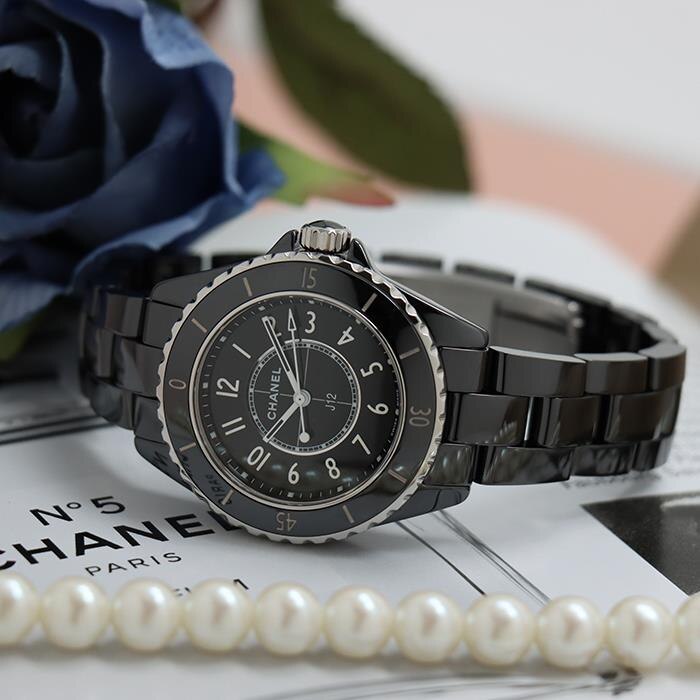 Chanel J12 Quartz Black Dial Black Steel Strap Watch for Women - J12 H5695 Buy Now By Chanel