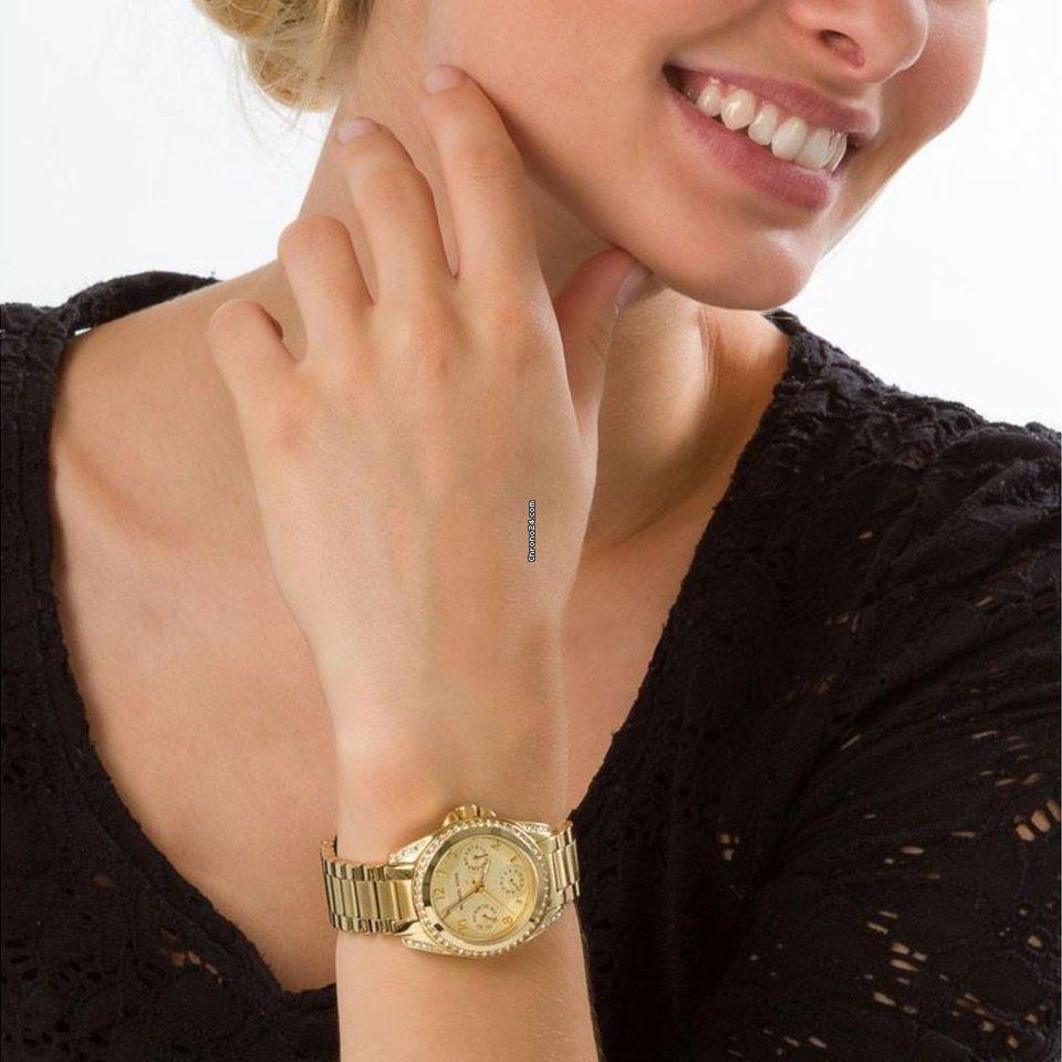 Michael Kors Blair Gold Dial Gold Steel Strap Watch for Women - MK5639 Buy Now By Michael Kors