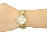 Michael Kors Parker White Dial Gold Steel Strap Watch for Women - MK6056 Buy Now By Michael Kors
