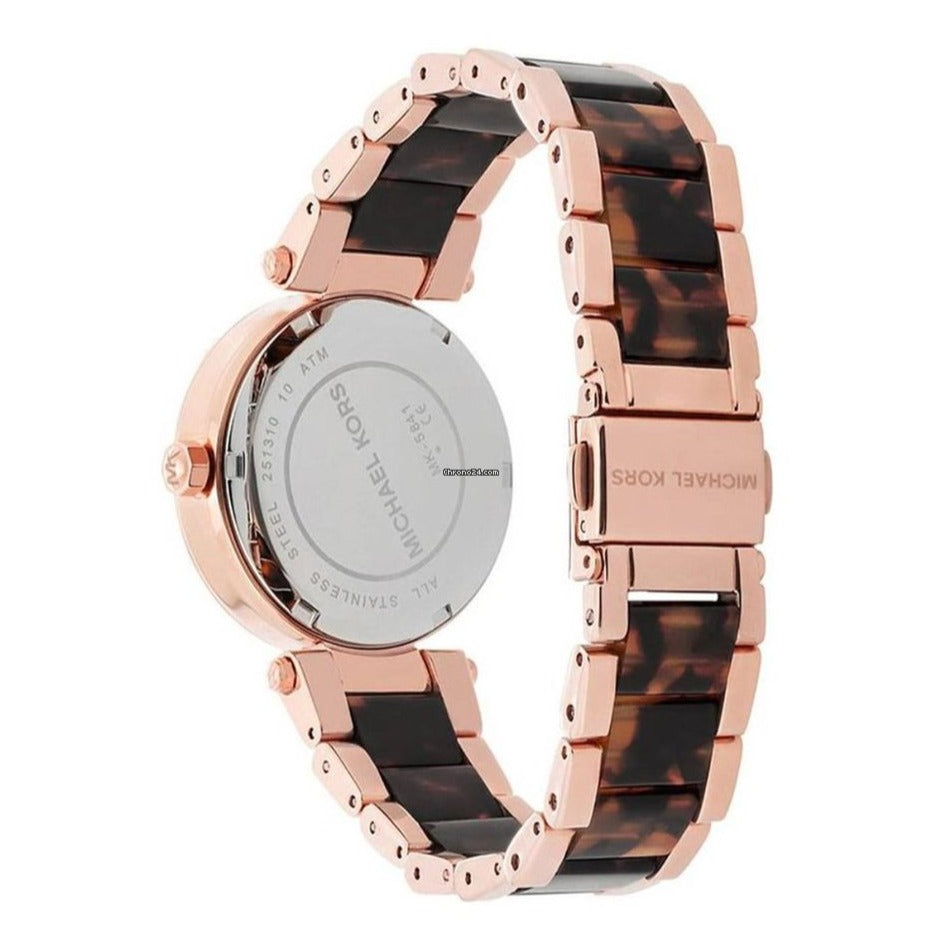 Michael Kors Parker Gold Dial Two Tone Steel Strap Watch for Women - MK5841 Buy Now By Michael Kors