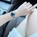 Calvin Klein Wavy Black Dial Silver Steel Strap Watch for Women - K9U23141 Buy Now By Calvin Klein