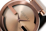 Gucci Interlocking Iconic Brown Dial Brown Leather Strap Watch For Women - YA133207 Buy Now By Gucci