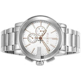 Gucci G Chrono Chronograph Silver Dial Silver Steel Strap Watch For Men - YA101201 Buy Now By Gucci