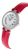 Tissot Bellissima Small Lady Diamonds Mother of Pearl Dial Red Leather Strap Watch For Women - T126.010.66.113.00 Buy Now By Tissot