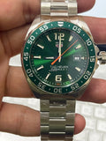 Tag Heuer Formula 1 Limited Edition Green Dial Silver Steel Strap Watch for Men - WAZ1017.BA0842 Buy Now By Tag Heuer