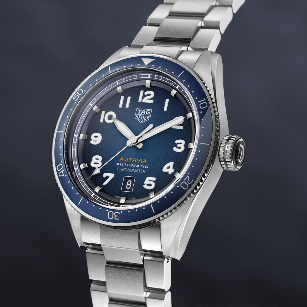 Tag Heuer Autavia Blue Dial Watch for Men - WBE5116.EB0173