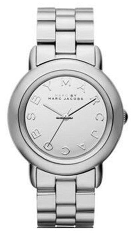 Marc Jacobs Marci Silver Dial Silver Steel Strap Watch for Women - MBM3097 Buy Now By Marc Jacobs
