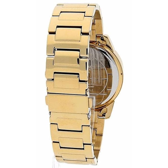 Guess Sunrise Chronograph Gold Dial Gold Steel Strap Watch For Women - W0330L1 Buy Now By Guess