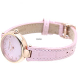 Coach Hayley Mother of Pearl Pink Dial Pink Leather Strap Watch for Women - 14503537 Buy Now By Coach