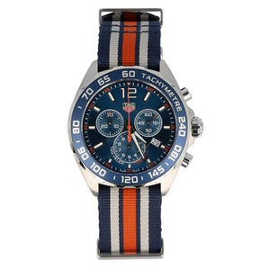 Tag Heuer Formula 1 Quartz Blue Dial Two Tone NATO Strap Watch for Men - WAZ1010.FC8196 Buy Now By Tag Heuer