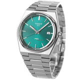 Tissot PRX Green Dial Silver Steel Strap Watch For Men - T137.410.11.091.00 Buy Now By Tissot