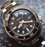 Seiko Prospex Sea Diver Automatic Brown Dial Silver Steel Strap Watch For Men - SPB240J1 Buy Now By Seiko