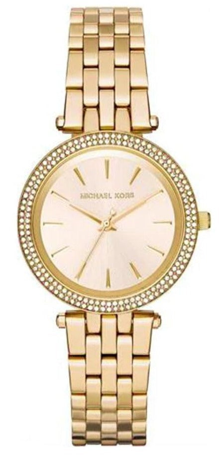 Michael Kors Darci Gold Dial Gold Steel Strap Watch for Women - MK3430 Buy Now By Michael Kors