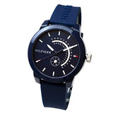 Tommy Hilfiger Denim Quartz Blue Dial Blue Rubber Strap Watch for Men - 1791482 Buy Now By Tommy Hilfiger