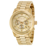 Michael Kors Runway Gold Dial Gold Steel Strap Watch for Men - MK8077 Buy Now By Michael Kors