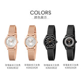 Calvin Klein Minimal Diamonds Black Dial Black Mesh Bracelet Watch for Women - K3M2342R Buy Now By Calvin Klein