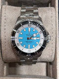 Breitling Superocean Automatic 44mm Turquoise Dial Silver Steel Strap Watch for Men - A17376211L2A1 Buy Now By Breitling