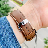 Tissot Gentleman Powermatic 80 Silicium Silver Dial Brown Leather Strap Watch For Men - T127.407.16.031.00 Buy Now By Tissot