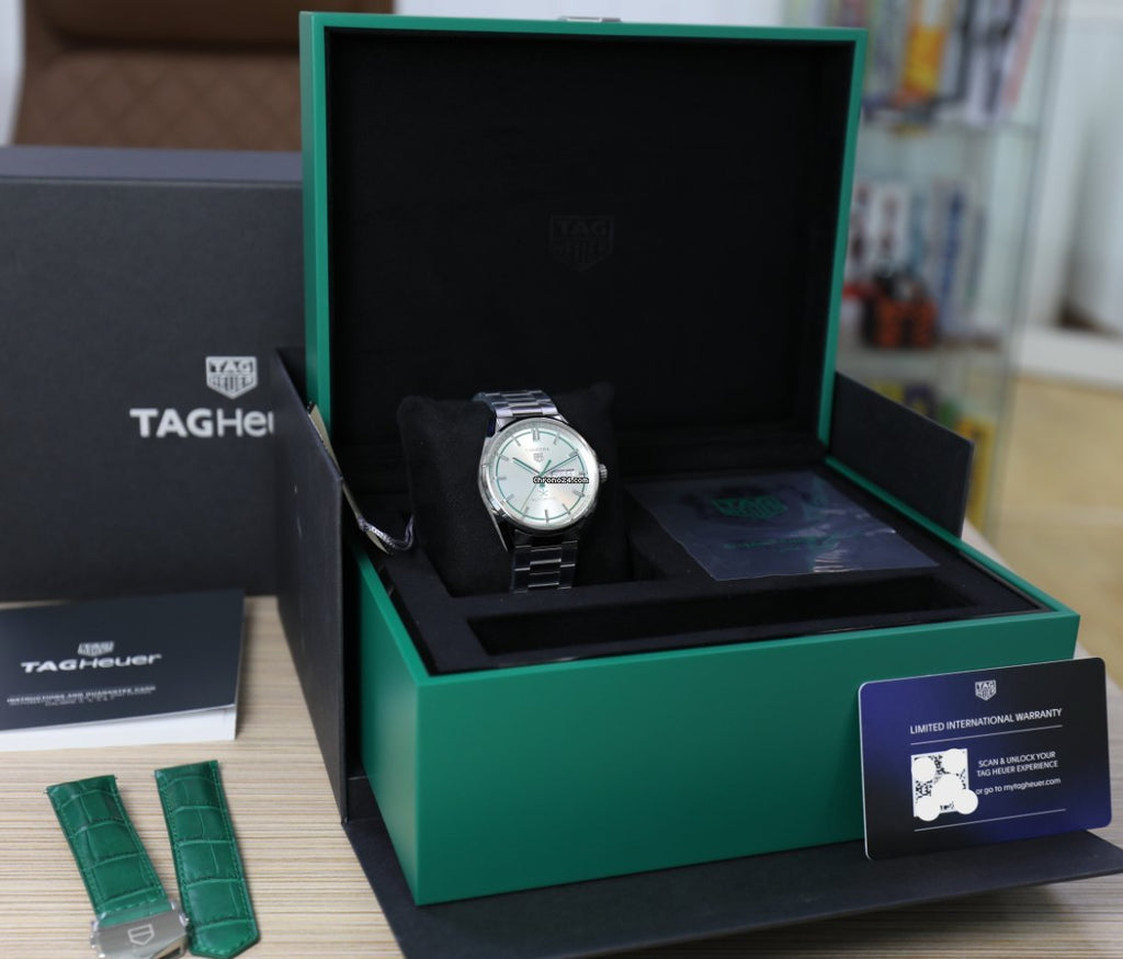 Tag Heuer Carrera Automatic Silver Dial Silver Steel Strap Watch for Men - WBN2015.EB0283 Buy Now By Tag Heuer