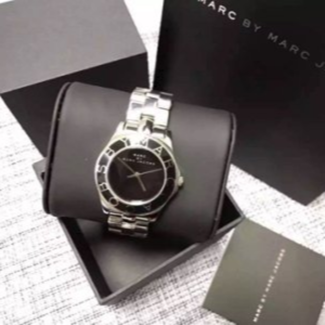 Marc Jacobs Blade Black Dial Silver Steel Strap Watch for Women - MBM3058 Buy Now By Marc Jacobs