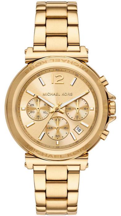Michael Kors Maren Chronograph Gold Dial Gold Steel Strap Watch for Women - MK7493 Buy Now By Michael Kors