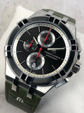 Maurice Lacroix Aikon Chronograph Black Dial Green Leather Strap Watch for Men - AI1018-PVB21-330-1 Buy Now By Maurice Lacroix