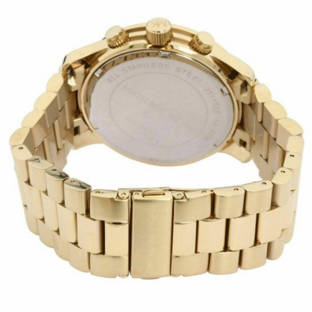 Michael Kors Runway Gold Dial Gold Steel Strap Watch for Women - MK5575 Buy Now By Michael Kors