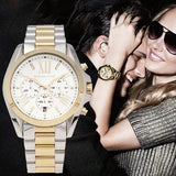 Michael Kors Bradshaw Silver Dial Two Tone Steel Strap Watch for Women - MK5627 Buy Now By Michael Kors