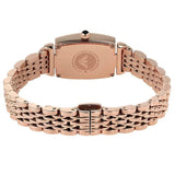 Emporio Armani Gianni T-Bar Analog Crystal Brown Dial Rose Gold Steel Strap Watch For Women - AR11407 Buy Now By Emporio Armani