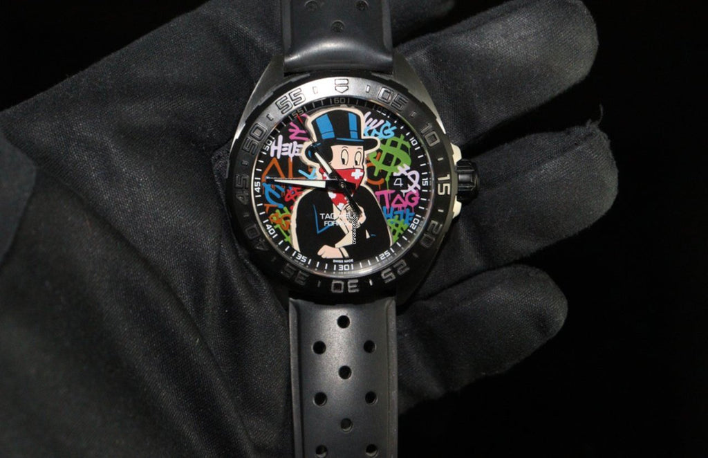 Tag Heuer Formula 1 Alec Monopoly Black Dial Watch for Men - WAZ1117.FT8023 Buy Now By Tag Heuer