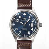 IWC Pilots Watch Mark XVII Edition Le Petit Prince Blue Dial Brown Leather Strap Watch for Men - IW326506 Buy Now By IWC