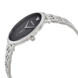 Emporio Armani Classic Quartz Black Dial Silver Steel Strap Watch For Men - AR11161 Buy Now By Emporio Armani