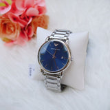 Emporio Armani Luigi Blue Dial Silver Steel Strap Watch For Men - AR11089 Buy Now By Emporio Armani