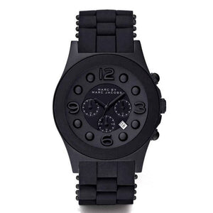 Marc Jacobs Pelly Black Dial Black Silicone Strap Watch for Women - MBM2567 Buy Now By Marc Jacobs