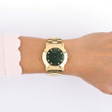 Marc Jacobs Amy Green Dial Gold Steel Strap Watch for Women - MBM8609 Buy Now By Marc Jacobs