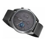 Tommy Hilfiger Deacon Multifunction Black Dial Black Mesh Bracelet Watch for Men - 1791546 Buy Now By Tommy Hilfiger