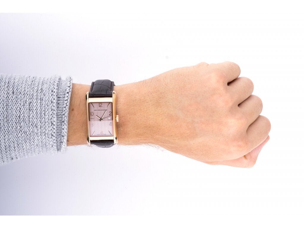 Burberry Heritage Brown Dial Brown Leather Strap Watch for Men - BU3000 Buy Now By Burberry