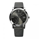 Burberry Heritage Grey Dial Black Leather Strap Watch for Men - BU9024 Buy Now By Burberry