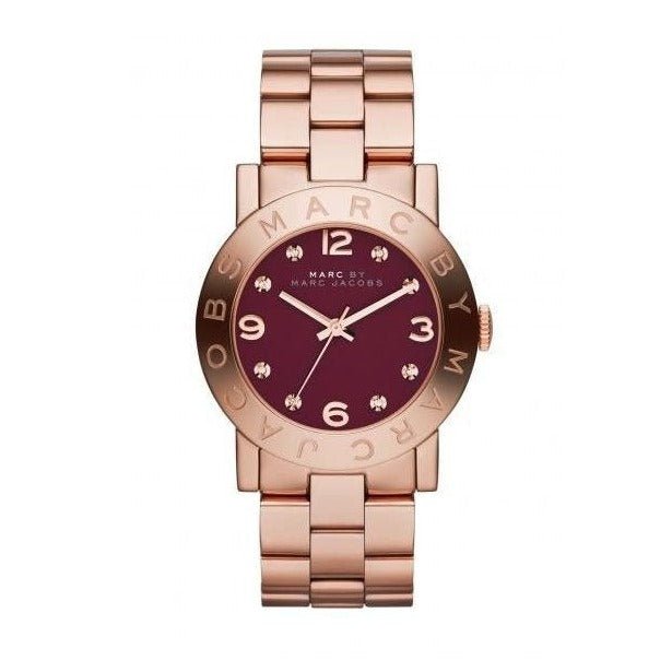Marc Jacobs Amy Purple Rose Gold Steel Strap Watch for Women - MBM8616 Buy Now By Marc Jacobs
