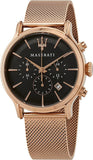 Maserati Epoca Black Dial Gold Mesh Bracelet Watch For Men - R8873618005 Buy Now By Maserati